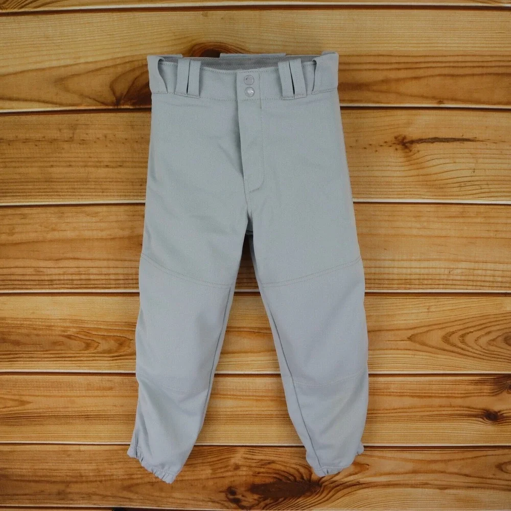 Champro Sports Baseball‎ Pants Boys Size L Gray 100% Polyester Youth Team Sports